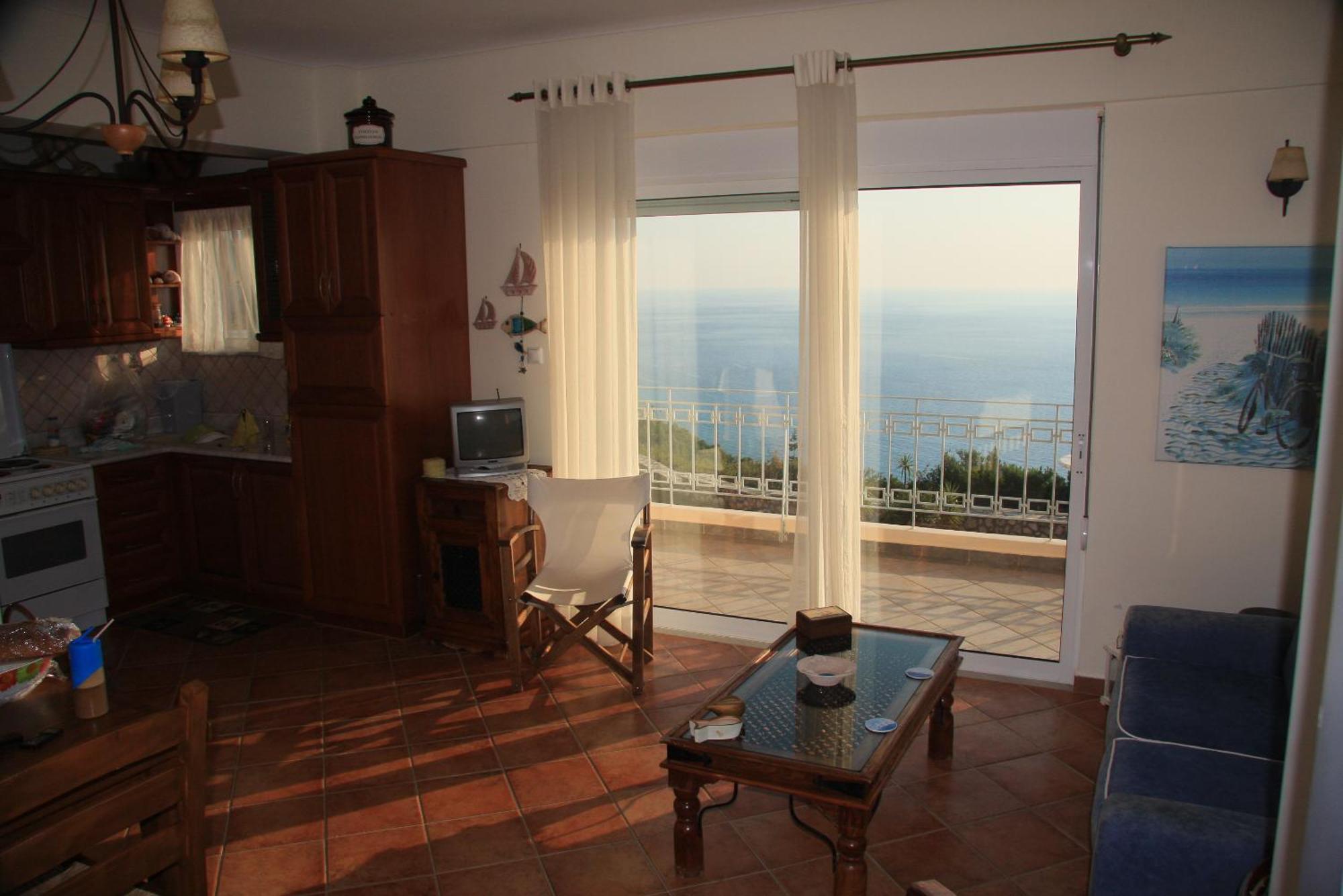 Kalivakia View Apartman Cukaládesz Szoba fotó